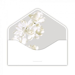 открытка-конверт для денег "металлизированный"