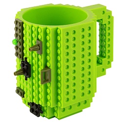кружка-конструктор 400мл зеленая