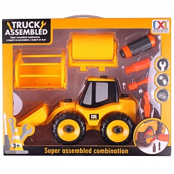 машинка трактор с комплектующими. игрушка