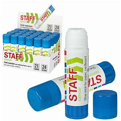 клей-карандаш 21гр staff