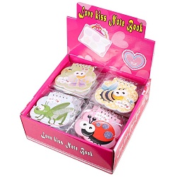 Блокнот A7  40л "Happy animals" на спирали