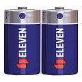 Батарейка Eleven D (R20) солевая 1,5В ( в упаковке 2 штуки)
