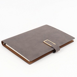 ежедневник а5 недатиров. 100л обложка кож.зам. на кольцах с магнитной застёжкой