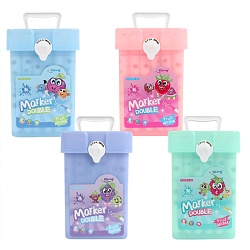 маркеры для скетчинга ароматизированные (двусторонние) (набор 36 цв)