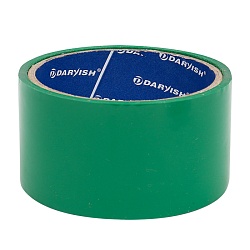 лента клейкая 48мм*25м зелёная (скотч) рб