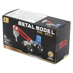 конструктор "metal model". soil drill.