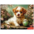 Пазлы 1000 элементов Игривый щенок