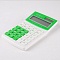калькулятор настольный 12 разр.  "darvish" 80*134*21мм  бело/зелёный 