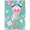 Блокнот 14.5*21см 80л BOXY GIRLS /3вида/