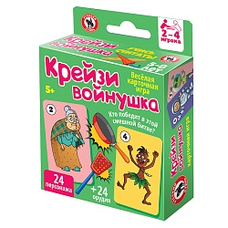 игра карточная "крейзи войнушка"