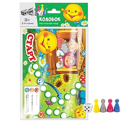 игра настольная бродилка а3 "колобок"