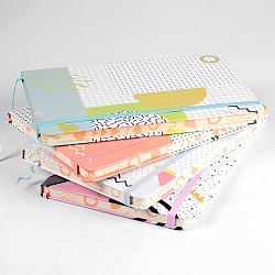 Блокнот 14*21см 80л в линейку на резинке