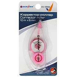 корректирующая лента в роллере "darvish" 5мм*6м в блистере