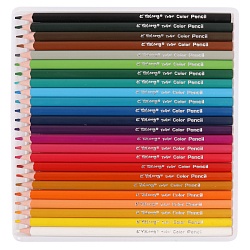 карандаши 24цв ароматизированные трёхгранный корпус