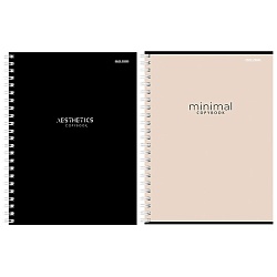 тетрадь  48л кл. на гребне "минималистичный дизайн"