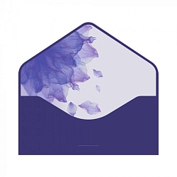 открытка-конверт для денег "металлизированный"