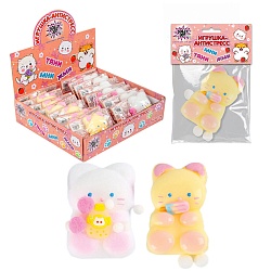 игрушка-антистресс "кошечка" 9*6см