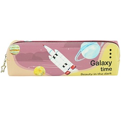 пенал мягкий тубус "космос"  кожзам ассорти