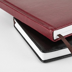 ежедневник а5 недатиров. 136л обложка кож.зам. ассорти