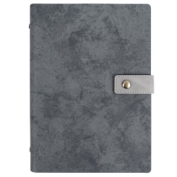 ежедневник а5 недатиров. 100л обложка кож.зам. на кольцах с магнитной застёжкой