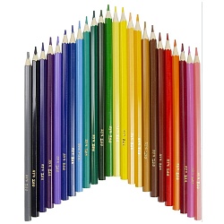 карандаши 24цв "zoo" корпус шестигранный (пластиковые)