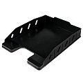 Лоток горизонтальный Офис чёрный 62*340*250