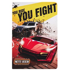 Блокнот 14,5*21см 80л  "Скорость"