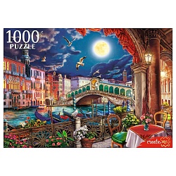 пазлы 1000 элементов вечернее кафе в венеции
