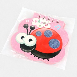 Блокнот A7  40л "Happy animals" на спирали