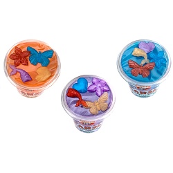 слайм слизь с фигурками, русалочки, 200 г, ассорти 6 видов, jolly jot