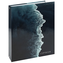 тетрадь на кольцах 100л  "морские волны"