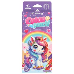 карандаши 12цв трёхгранный корпус