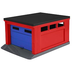 гараж для машинок 13,6*18,7*9,5 см