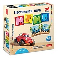Игра настольная Мемо 36 карточек Весёлые гонки