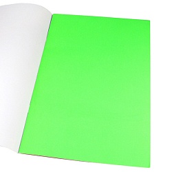 бумага цветная флуоресцентная а4  8л. 8цв. "отдых единорогов"