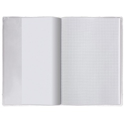 обложка для учебников и тетрадей а4 пвх 120 мкм 302х580 мм, универсальная