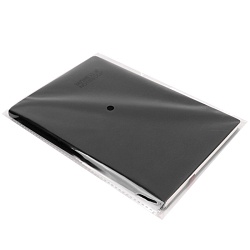 ежедневник а5 недатиров. 160л обложка кож.зам. чёрная