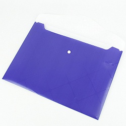 папка-конверт на кнопке "diamond" а4 200мкм с дополнительным карманом