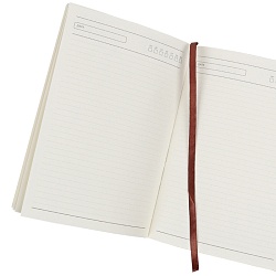 ежедневник а5 недатиров. 100л обложка кож.зам.  на магнитной застёжке 