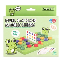 настольная игра "duel 4-color mobile chess"