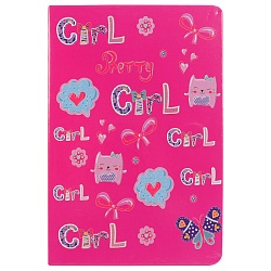 Блокнот 14,5*21см 80л  "Для девочек"