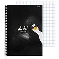 Тетрадь  А4  96л кл. на гребне "Минимализм и гусь"