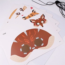 набор для творчества "маска 3d" животные