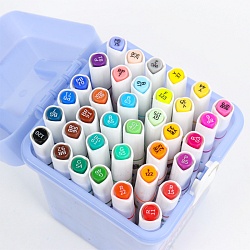 маркеры для скетчинга ароматизированные (двусторонние) (набор 36 цв)