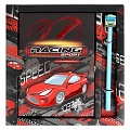 Блокнот 13,5*18 см 50л с замком "Racing Sport" с ручкой