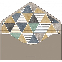 открытка-конверт для денег "бархатный. поздравляем"