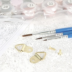 набор для творчества "рисование по номерам" 40*50см  пионы