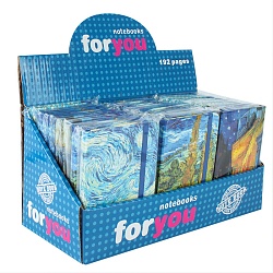 блокнот  9*14см 80л на резинке с цветным срезом (книжка записная)