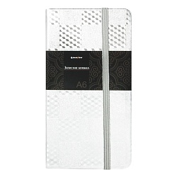 книжка  записная  а6 "darvish" обложка с узором на резинке