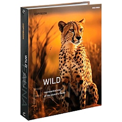 тетрадь на кольцах 160л  "леопард-1"